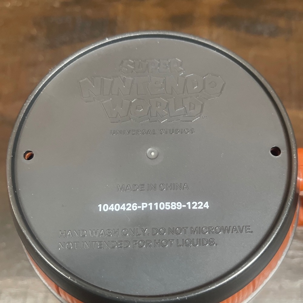 Donkey Kong Country Barrel Plastic Mug Super Nintendo World Universal Studios - Picture 4 of 4